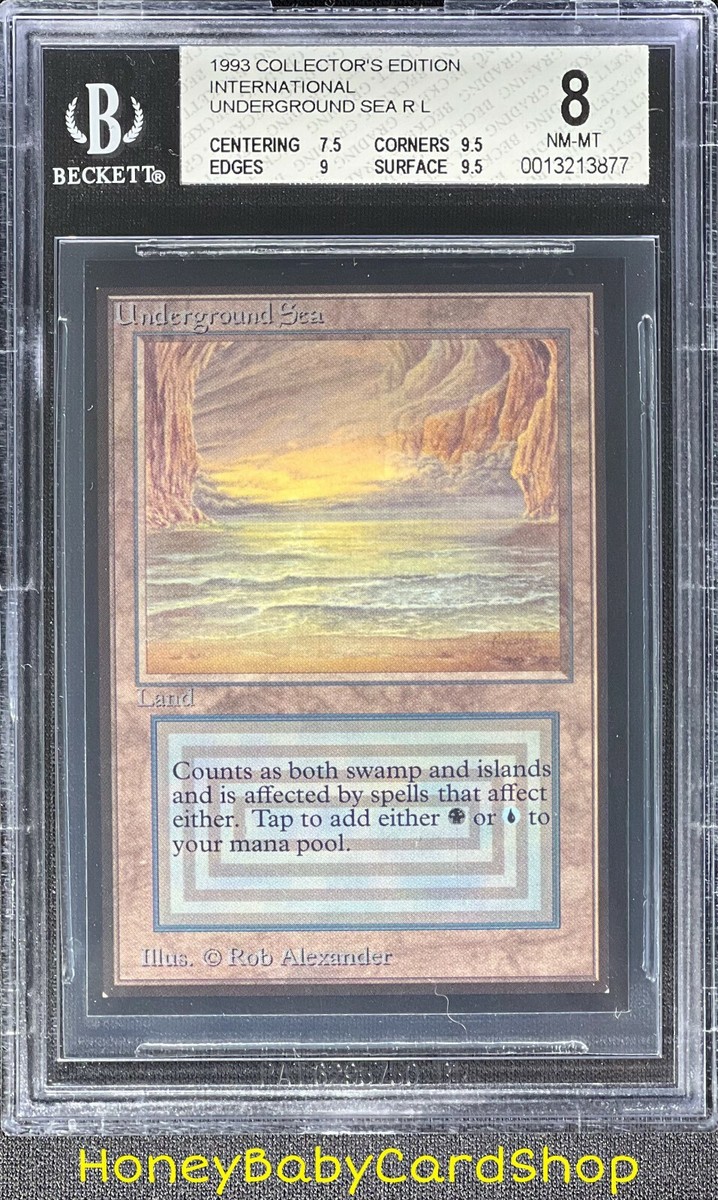 MTG International Edition (IE) 1993 Underground Sea BGS 8.0 NM/MT