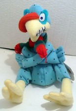 1998 MEANIES SHOCKING STUFFERS COLD TURKEY PLUSH BEANIE NWT 7"