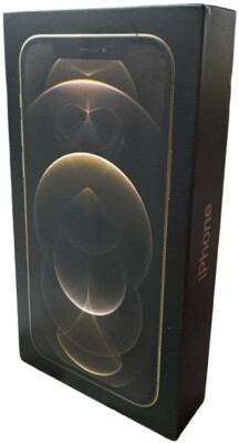 Original Apple iPhone 12 Pro Verpackung Leerbox Box Karton Gold 128GB