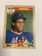1987 Topps All Star Dwight Gooden New York Mets 