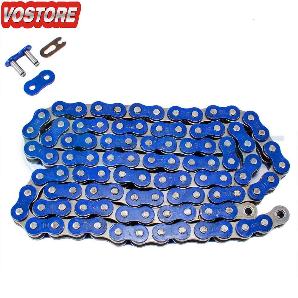 Blue 520x76 Links Drive Chain For 1998-2012 2011 Polaris Scrambler