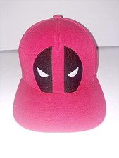 Marvel DEADPOOL Hat Baseball Cap Snapback Red One Size