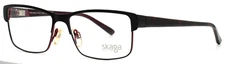 SKAGA 3869 BIRGIT 5501 Black Womens Rectangle Full Rim Eyeglasses 53-15-135 B:35