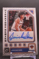 Jericho Sims 2023-24 Panini Donruss Optic - Signature Series #SS-SMS (AU)