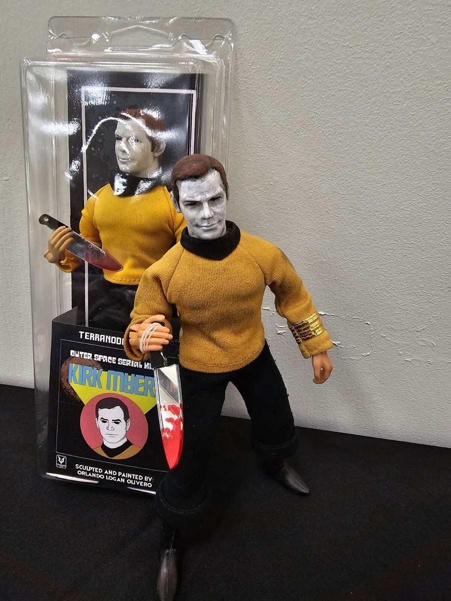 Custom 8 Inch Mego Kirk Meyers Outer Space Serial Killer Action