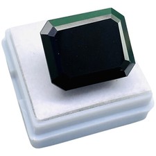 Black Moissanite 16.7x13.5m Octagon Cut Top Quality Loose Gemstone 20.75 Cts