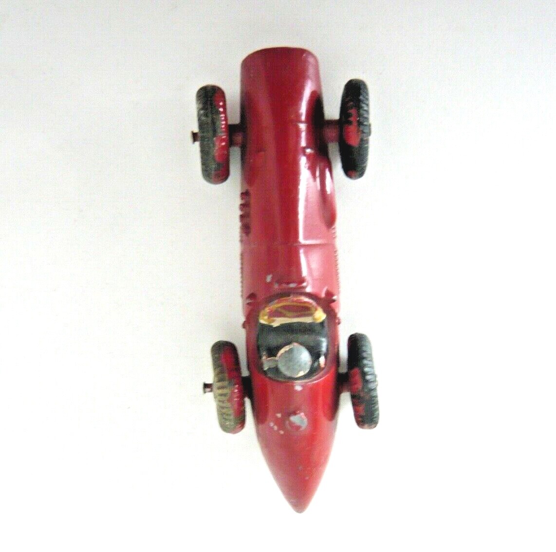 Dinky Toys FERRARI 23J CALANDRE LISSE 4, d'origine - Voiture course 1/43 - Jouet ancien authentique - Collection