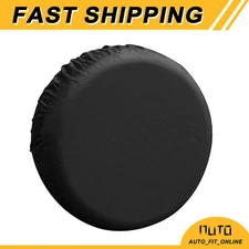 Universal Spare Tire Cover Wheel Diameter 15 Inch for Trailer RV Trucks