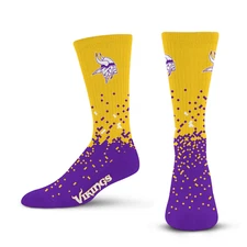 Minnesota Vikings NFL Spray Zone Socks - Large