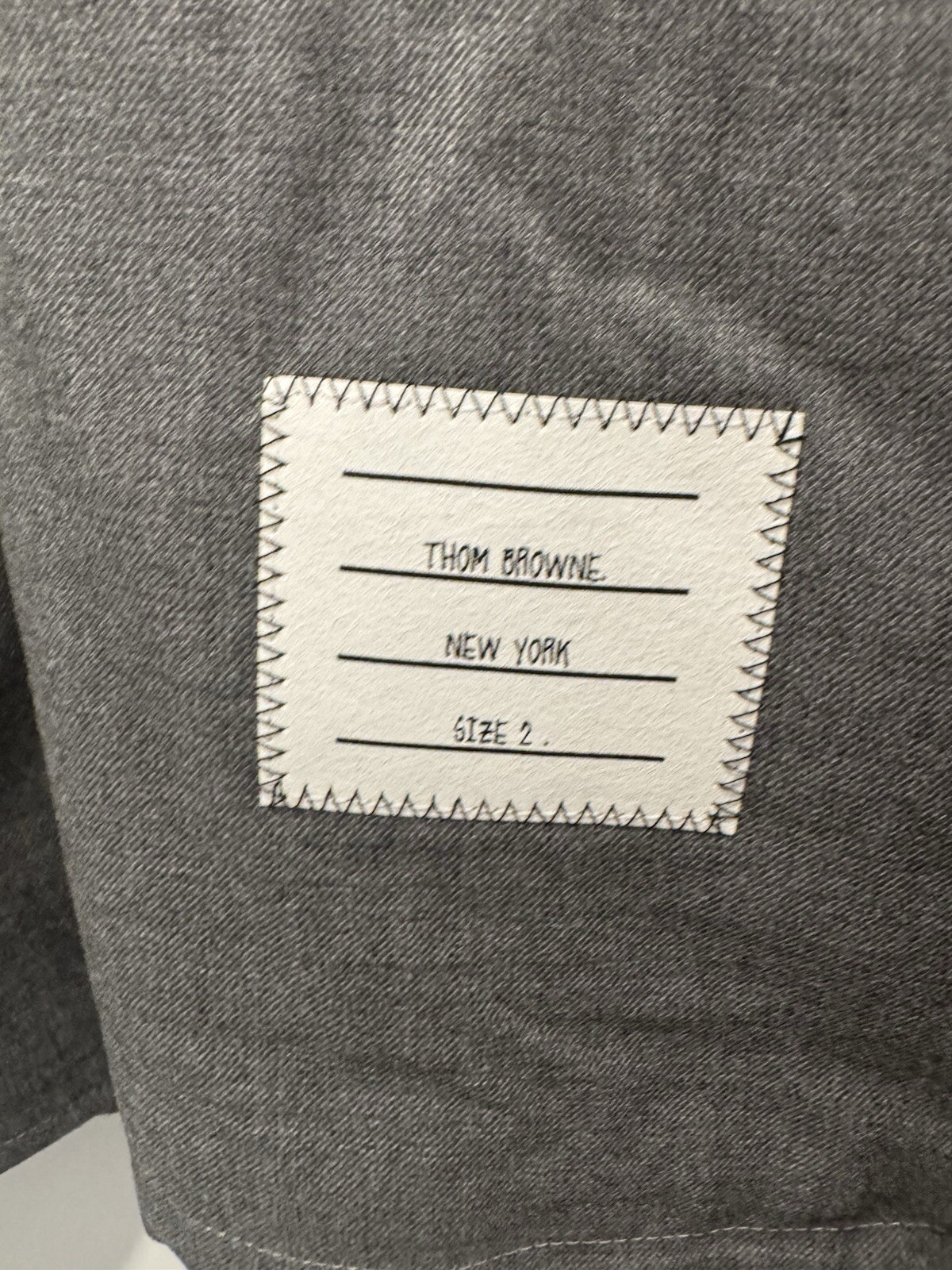 Thom Browne Mens Double-Zip Raglan Jacket Size 2 (Med) NWT $1725 MSRP image 9