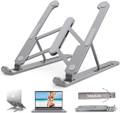 Laptopständer. Klappbar Tragbar Laptop Höhenverstellbar Aluminium Belüftet