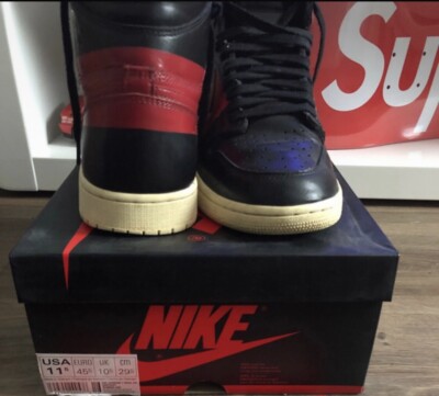 2019 Air Jordan 1 Retro High Defiant Couture 11.5 / 45.5 Used Like New