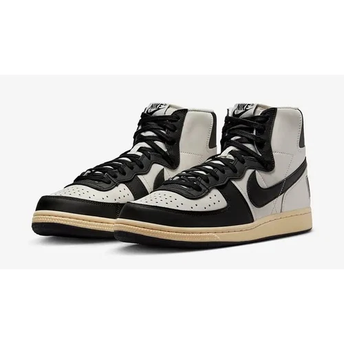 Nike Mens Terminator High Premium Black and Phantom Trainers FD0394 030