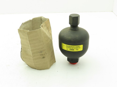 #ad Hydac Hydraulic Diaphragm Accumulator MAWP 3000 PSI 20 Cu.In. SAE 1 2 8 $119.99