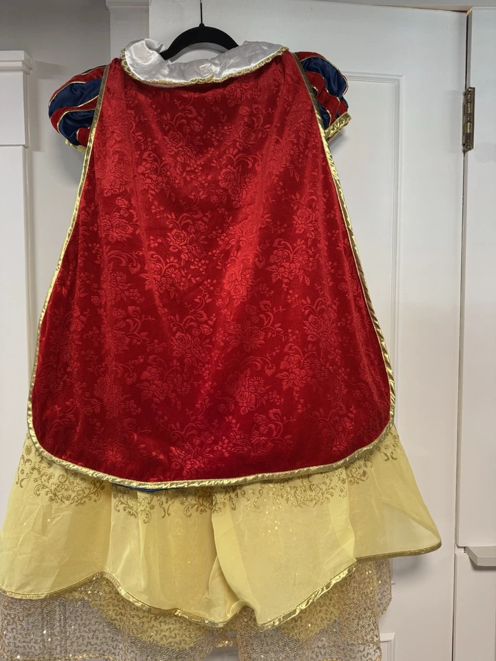 Vestido Disfraz Blancanieves Disney Colección Diseñador De Lujo Talla 9/10 Foto 2 de 4