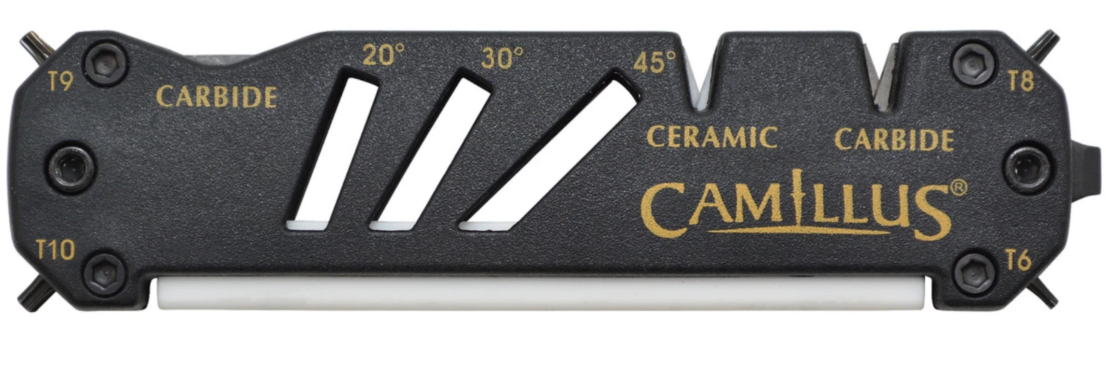 Camillus Glide Knife Blade Hook Carbide Multi Angle Sharpener Screwdriver 19224