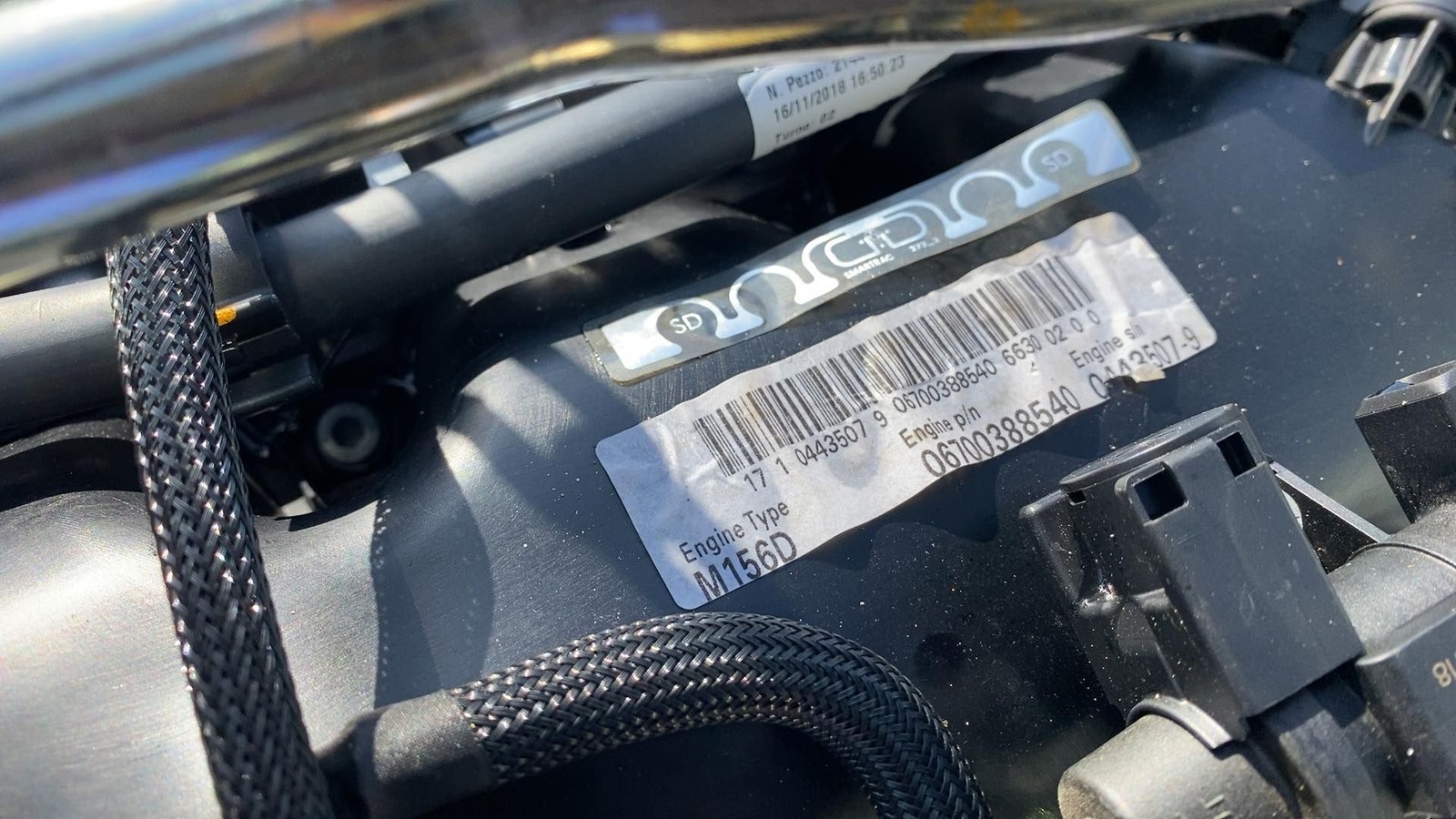 Maserati Ghibli S Q4 2014-2024 Engine assembly P/N 06700388540