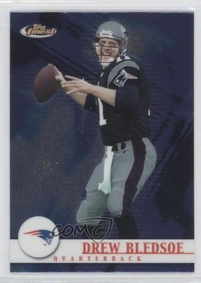 2001 Topps Finest Drew Bledsoe #65 0f8