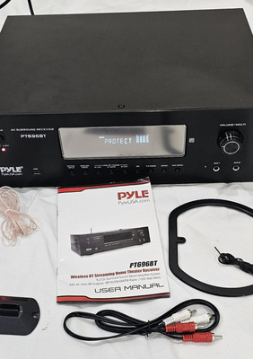Pyle PT696BT 5.2-Channel Black Bluetooth Home Theater Receiver - 1000W