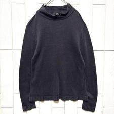 MARGARET HOWELL MHL. Linen Mock Neck Knit Size M Made in Japan