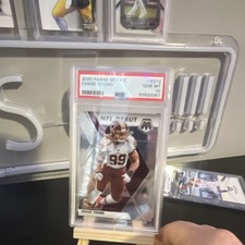 2020 Panini Mosaic NFL Debut Rookie Chase Young #272 PSA 10 Football Card. rookie card picture