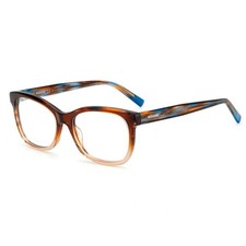 Missoni Women's Eyeglasses Brown Horn Plastic Square Shape Frame MIS 0090 0EX4