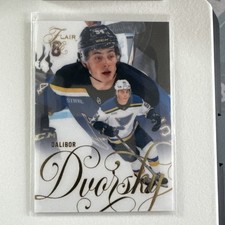 2025-26 Upper Deck Flair - Gold Spectrum Dalibor Dvorsky #175 St. Louis Blues