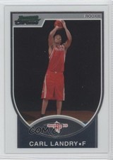 2007-08 Bowman Draft Picks & Stars Chrome Rookie 1698/2999 Carl Landry #123 0c2
