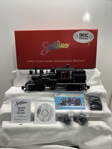 Camión G-Scale Bachmann 2 CLIMAX Unlettered Negro Rojo Windows DCC Sound 86098 | Condition: Used