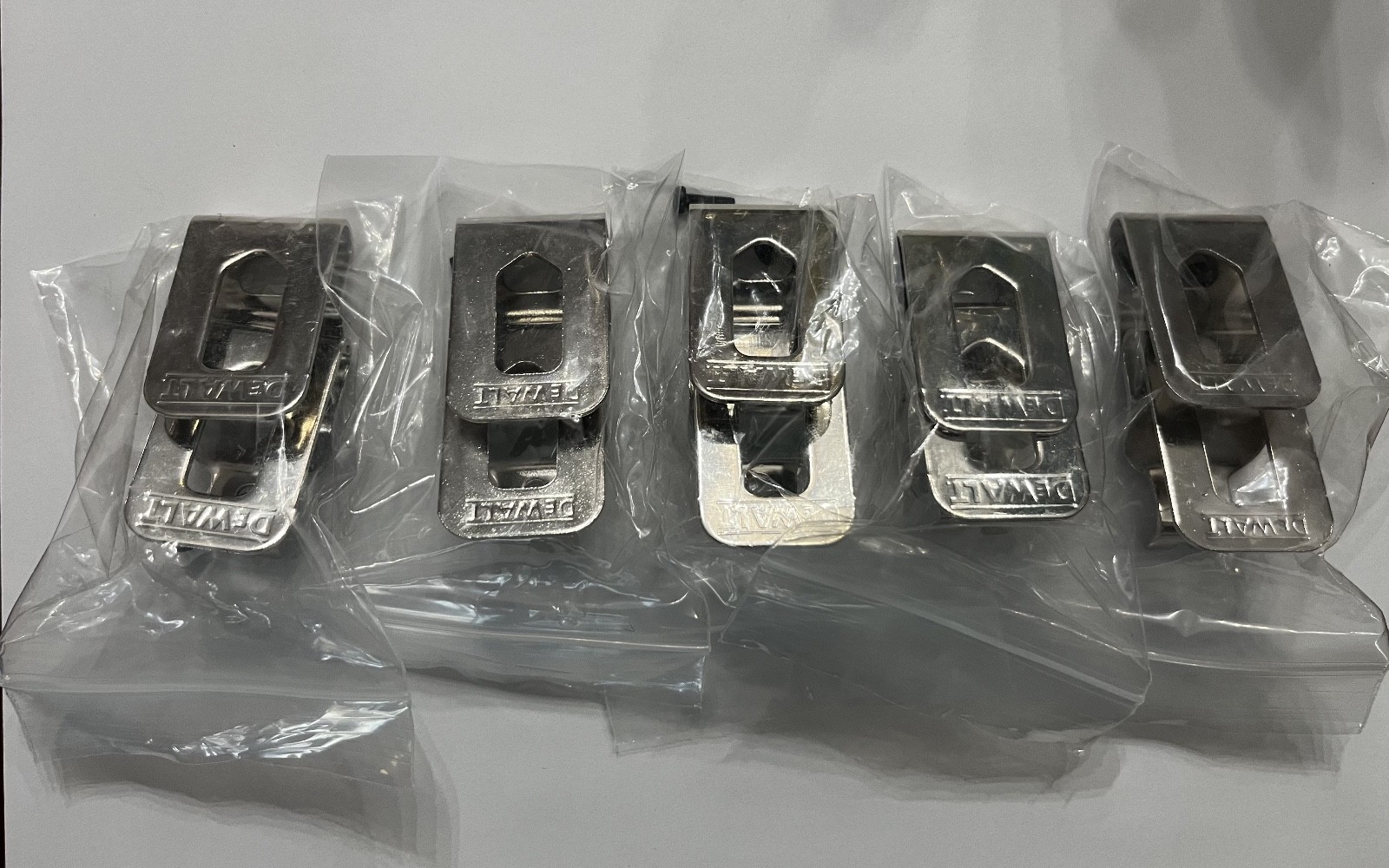 10 New Dewalt OEM N268241 20V Belt Clips Hooks for Nearly all 20V Dewalt Tools