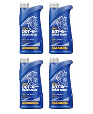 Bremsflüssigkeit 4x1L Mannol 3002 Brake Fluid DOT 4