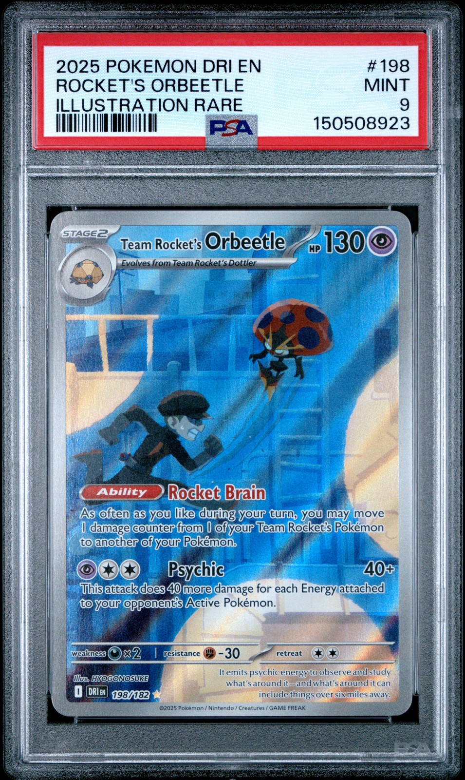Team Rocket's Orbeetle #198