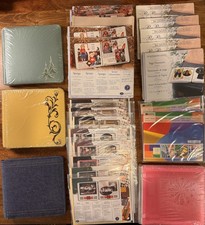 HUGE LOT Creative Memories 7X7 Albums, Refills, Page Protectors, Snap Packs