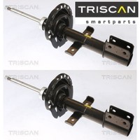2X StoßDäMpfer Triscan 870525107 2 StossdäMpfer Rechts Links Vorne