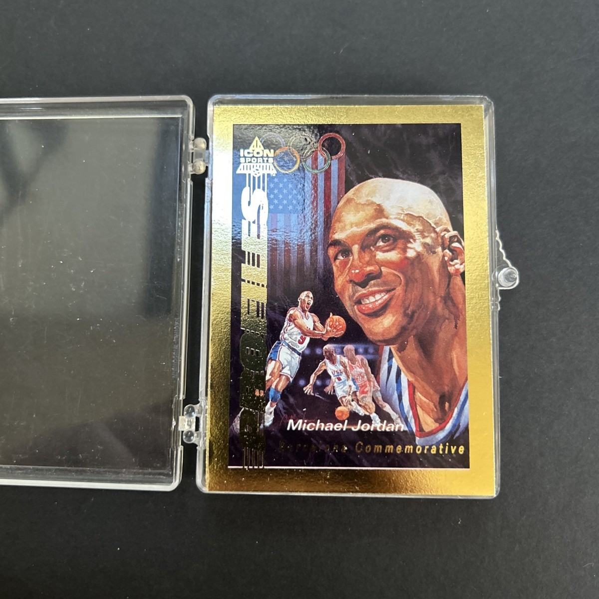 1992 Michael Jordan Icon Sports Profiles Barcelona Commemorative