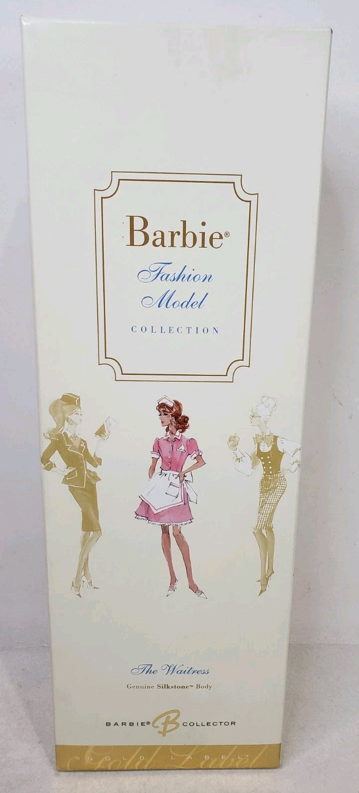 Кукла Barbie the Waitress Strawberry Blonde Silkstone Doll 2005 Mattel J8763 — фото 7