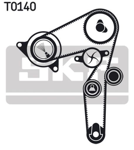 4x ✅Fits SKF VKMA 05193 Timing belt set VKMA 05193 Timing set (belt+ ⭐UK Seller⭐ - Image 19