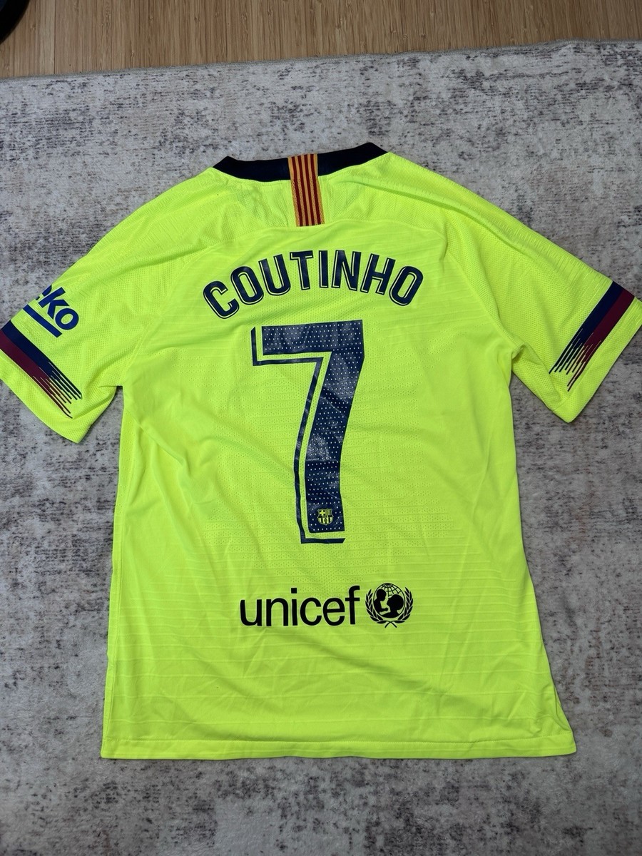 バルセロナ 19-20 COUTINHO 7 M NIKE Nike FC Barcelona 2018-19 Away Jersey - Authentic Version - #7