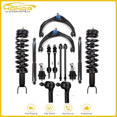 Front Rear Strut Shock Assembly For 2006-2008 Dodge Ram 1500 4WD Suspension