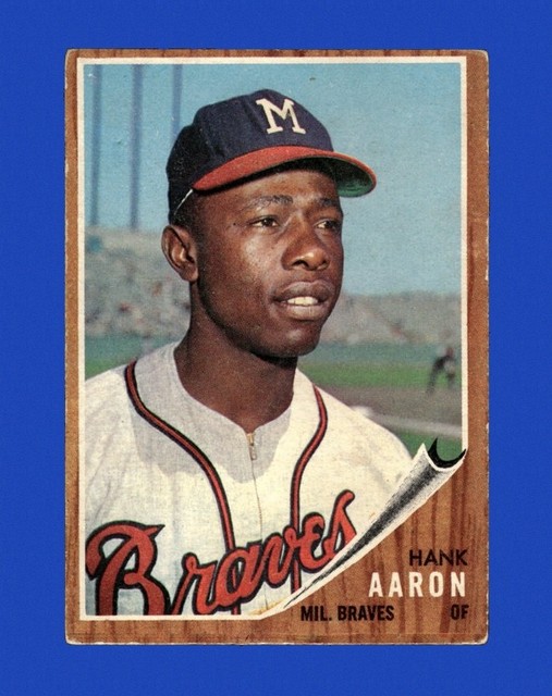 1962 Topps Set-Break #320 Hank Aaron VG-VGEX GMCARDS