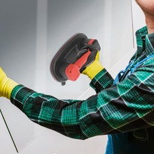 Electric Vacuum Suction Cup Lifter Rechargeable Glass/Tile Suction Cup HeavyDuty