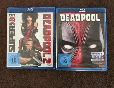 Deadpool 2 Super Duper Cut Blu-ray mit DC FSK 16 DE/EN