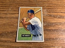 1951 Bowman - Vic Wertz # 176