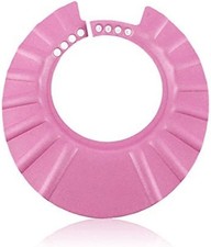 Soft Shower Hat for Babies and Kids Pink Hair Washing Shield Bathing