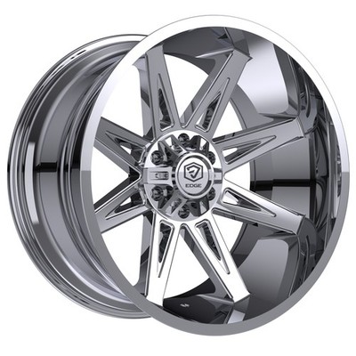 5/Edge Off Road 304C Chrome 20x10 5x5 / 5x5.5 -12mm (304C-2100912)