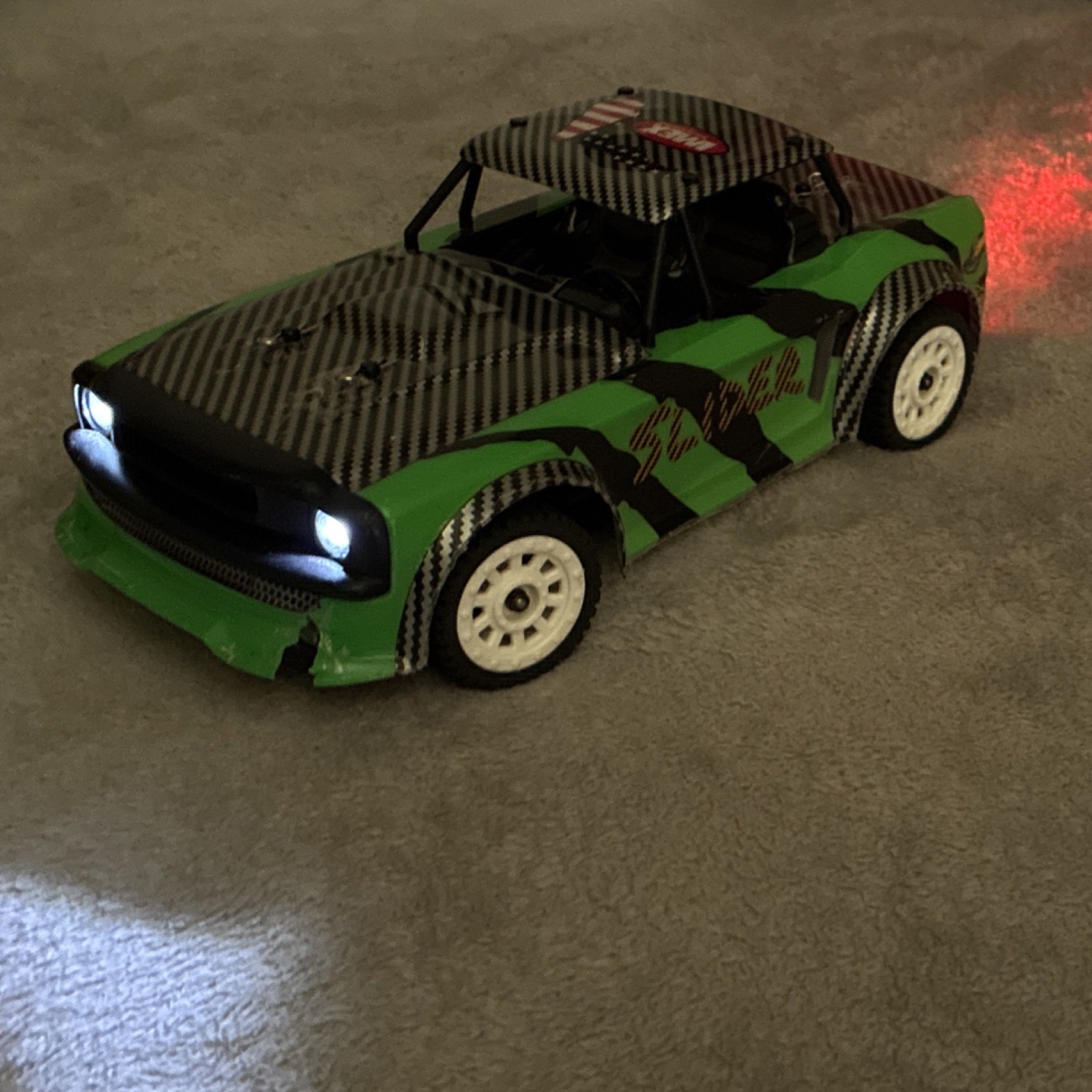 Green Gyro Led Rally Tires