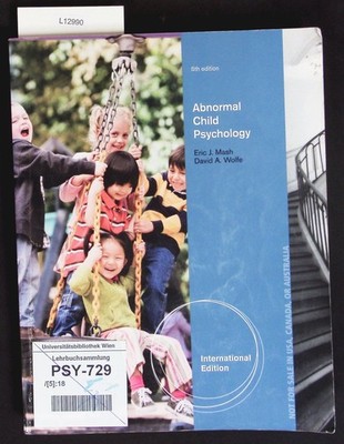 Abnormal child psychology. Mash, Eric J.: 2534360