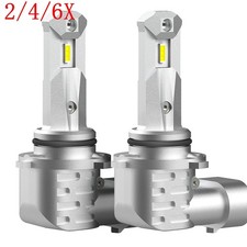 2/4/6X 9005 High Beam LED Headlight Bulbs Conversion Kit 6500K 30000LM White