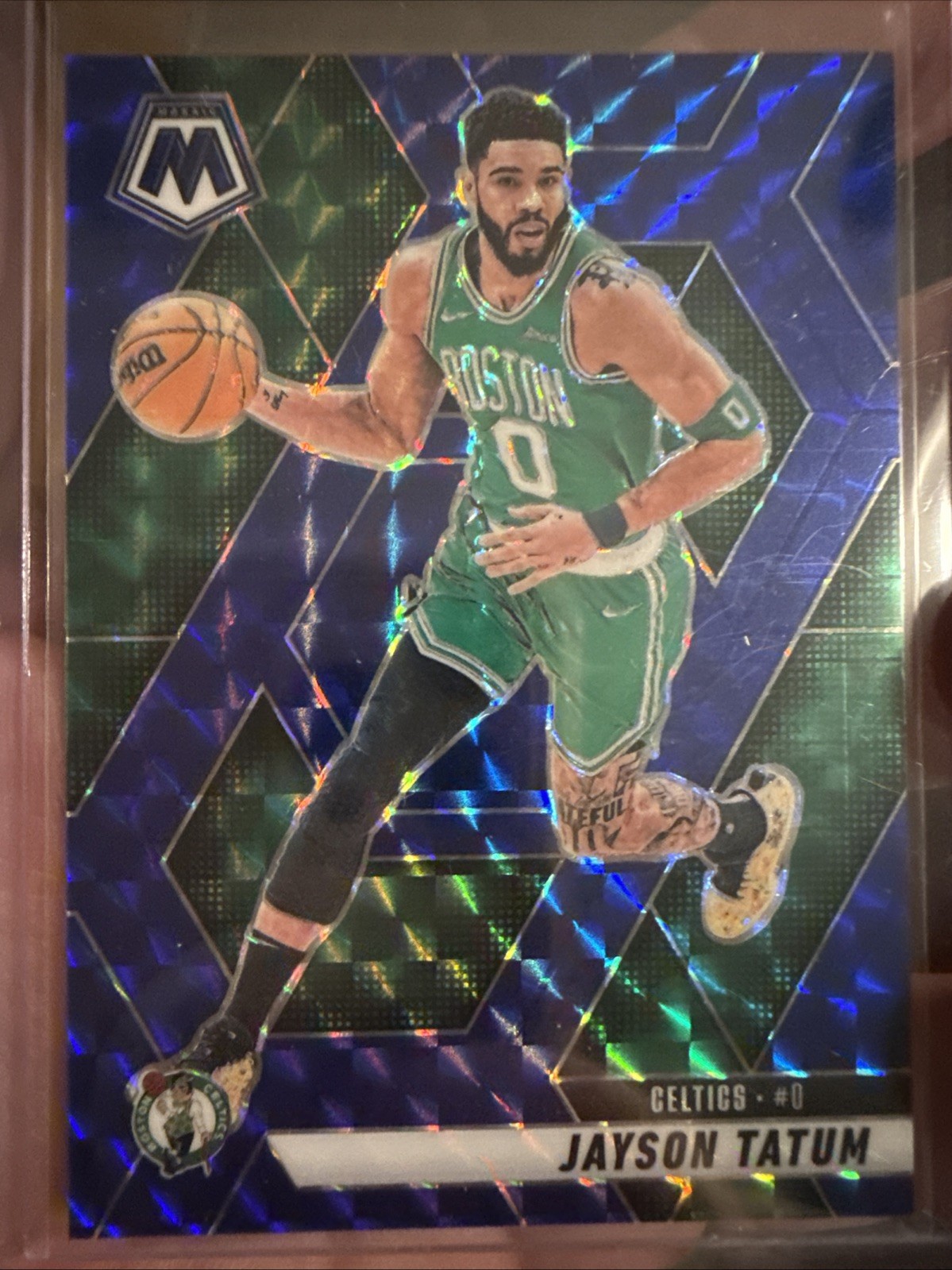 2024-25 Panini Mosaic Jayson Tatum #188 Blue /199