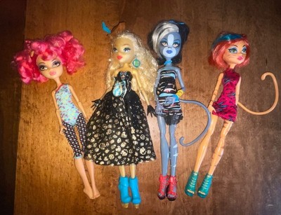 Monster High Dayna Treasura Torelei Howleen Original Doll Lot